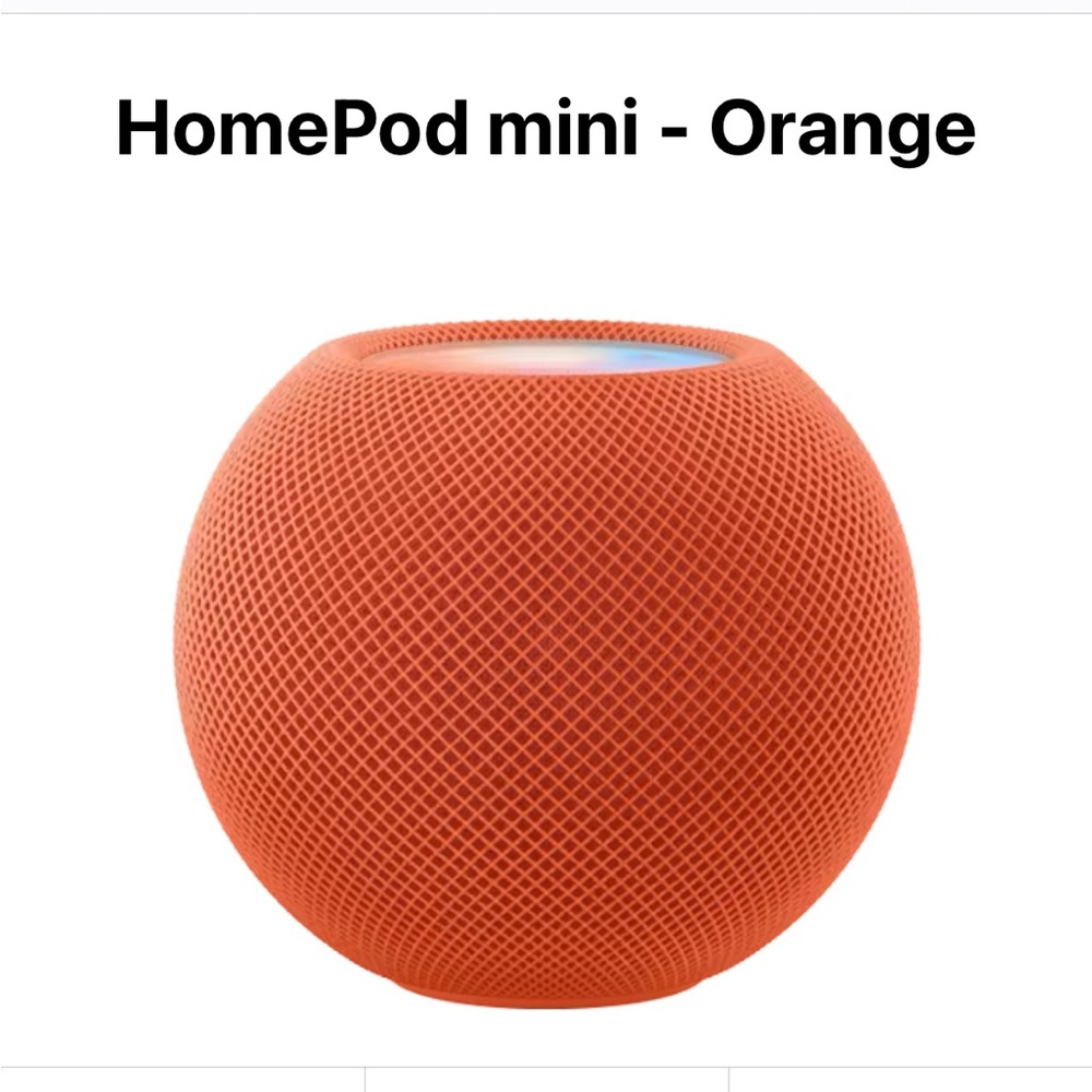 COPY - Apple HomePod Mini - Orange